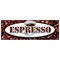 Signmission ESPRESSO BANNER SIGN coffee shop cafe beans cappuccino hot bar latte B-72 Espresso - alternate 1